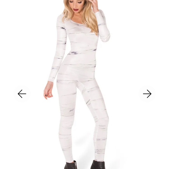 BLACKMILK - MUMMY RETURNS LONG SLEEVE CATSUIT - Picture 5 of 5